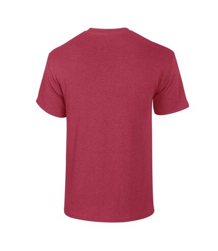 Gildan Mens Heavy Cotton T-Shirt (Antique Cherry Red)