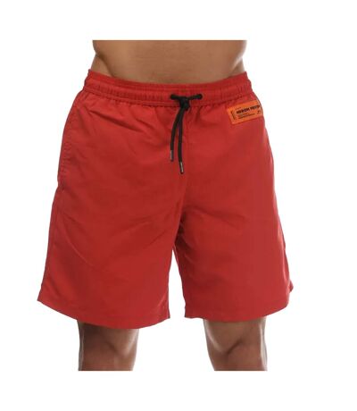 Short de bain nylon homme rouge Heron Preston