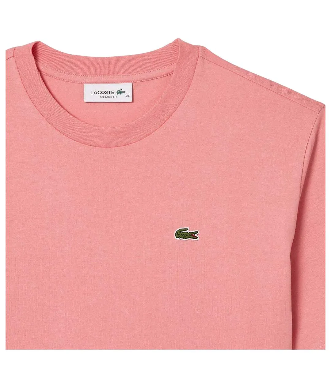 T-shirt Femme Rose Lacoste-3