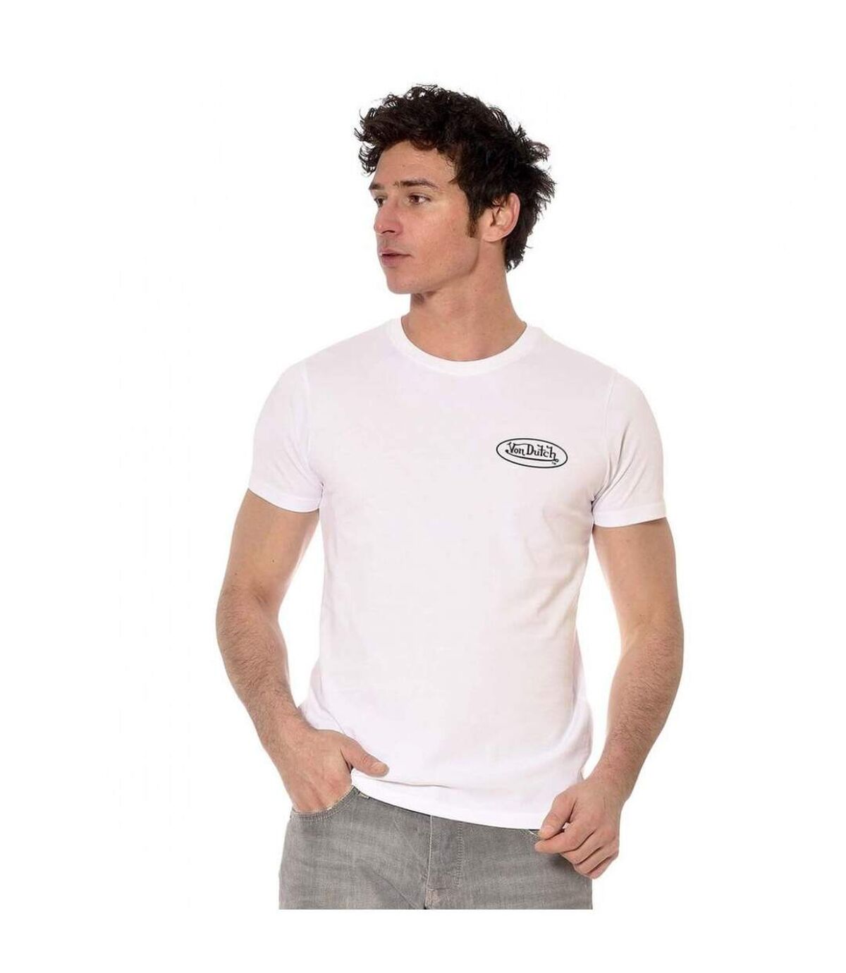 Lot de 2 T-shirt Von Dutch homme basic Essential