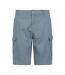 Mens lakeside cargo shorts blue Mountain Warehouse