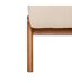 Fauteuil en bouclette LIORA - Ivoire-3