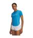 Womens/ladies Launch Elite Short-sleeved T-shirt Frost Gray Under Armour-2