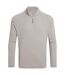 Sweat Uni À Col Montant Zippé Homme Beige Craghoppers-2