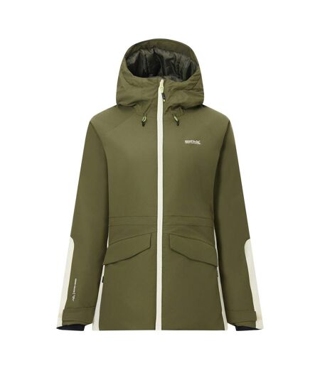 Veste Isolante Marcia Femme Kaki Foncé Beige Clair Regatta