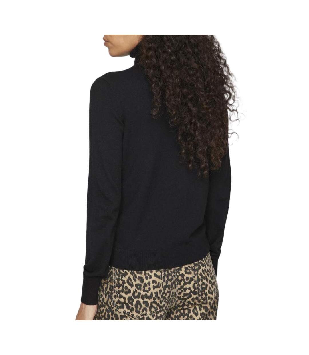 Pull noir femme vila comfy 14097994-2
