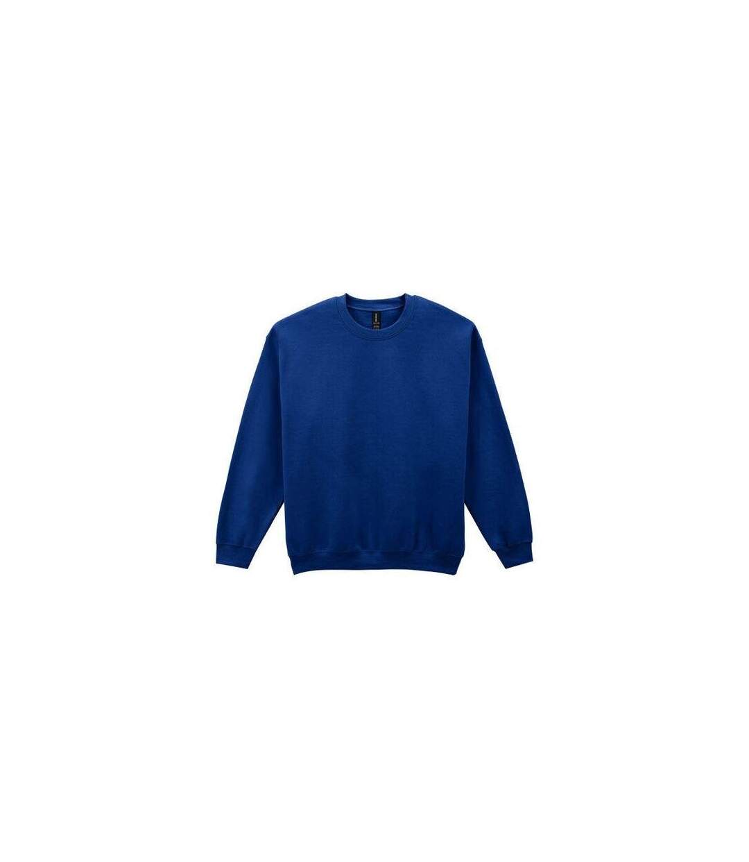 Sweat Uni Col Ras-du-cou Heavy Blend Adulte Bleu Roi Sombre Gildan-2