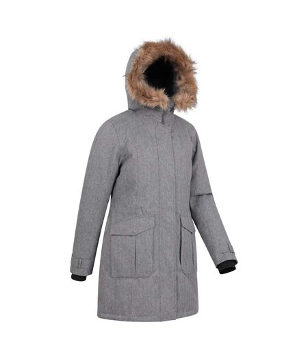 Womens/ladies aurora down jacket grey Mountain Warehouse