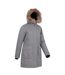 Womens/ladies aurora down jacket grey Mountain Warehouse