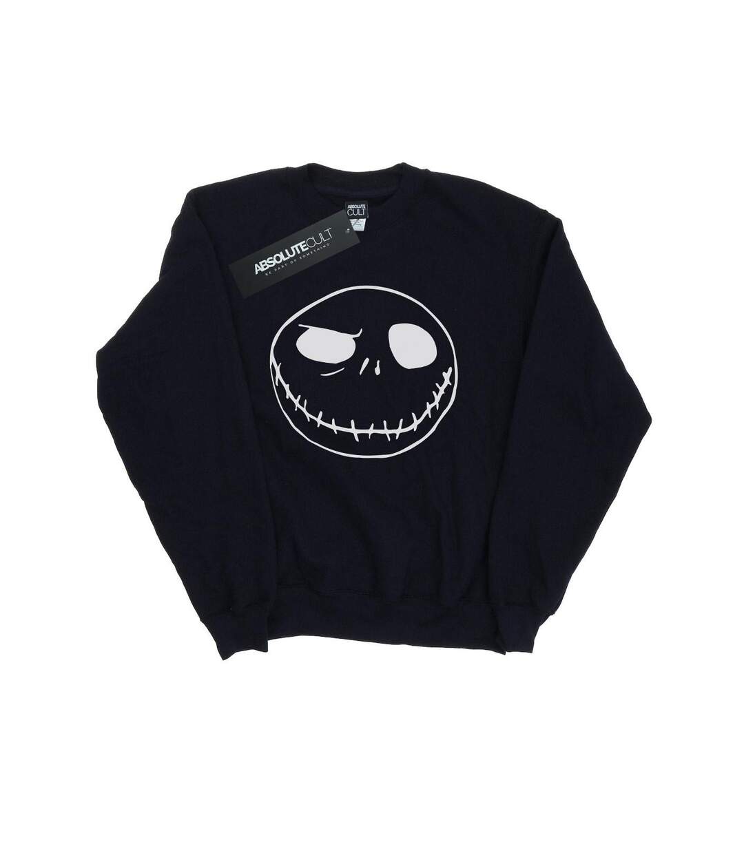 Disney - Sweat NIGHTMARE BEFORE CHRISTMAS JACK'S BIG FACE - Femme (Noir) - UTBI9474-1