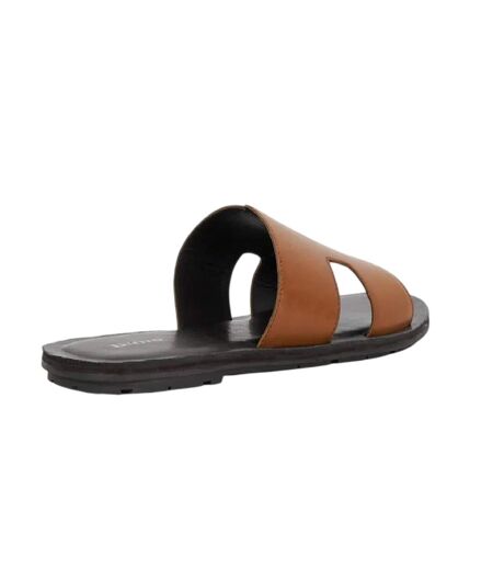 Claquettes Décontracté Homme Marron Clair Dune London