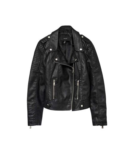 Veste Motard Kerriultra Femme Noir Vero Moda