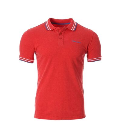 Polo rouge/bleu homme teddy smith pasian - 3xl