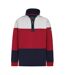 Sweat Motif/style Blocs De Couleurs Homme Rouge Lazy Jacks-2