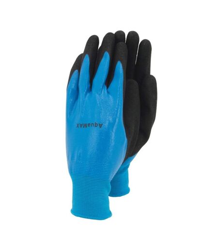 Town & Country Aquamax Gardening Gloves (Blue/Black) (L)