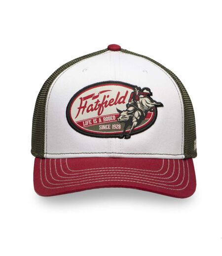 Casquette trucker avec filet semi curved avec patch Rodeo Hatfield