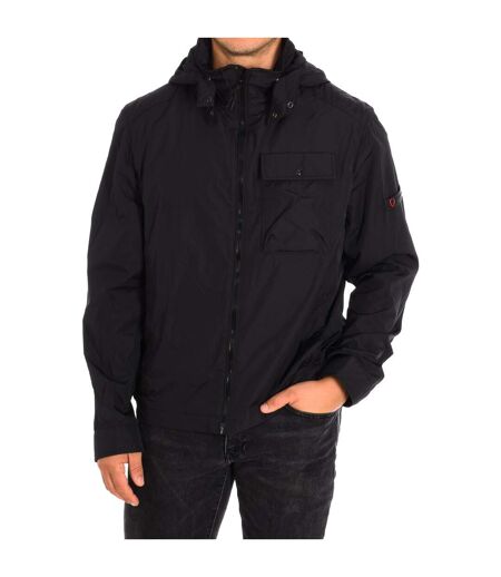 Waterproof jacket with detachable hood 10003786 man