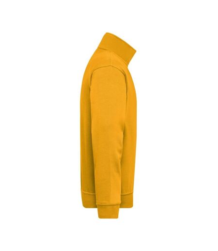 Sweat Workwear Homme Jaune Or James And Nicholson