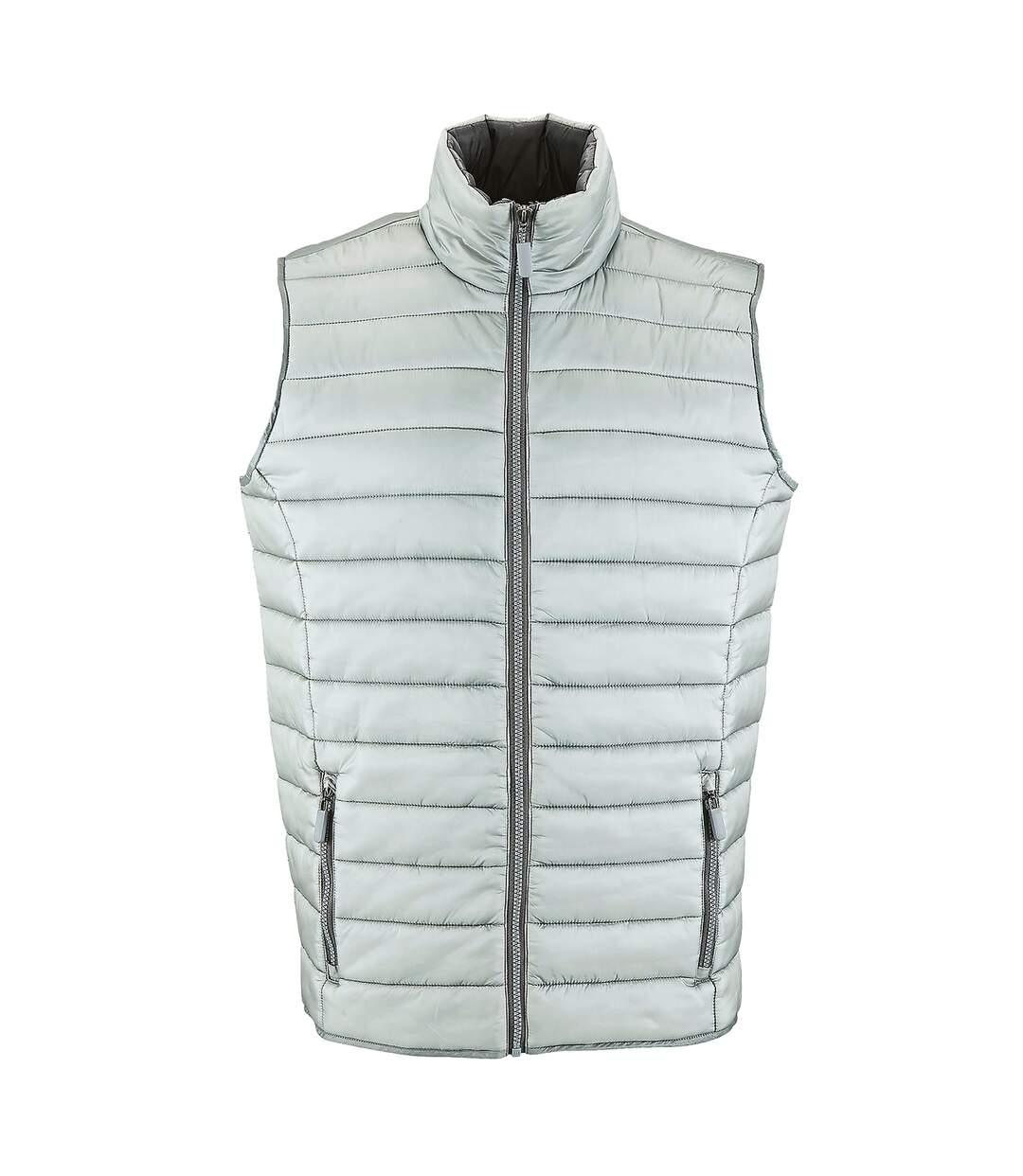 SOLS Mens Wave Padded Water Repellent Bodywarmer/Gilet (Metal Grey) - UTPC2453-1