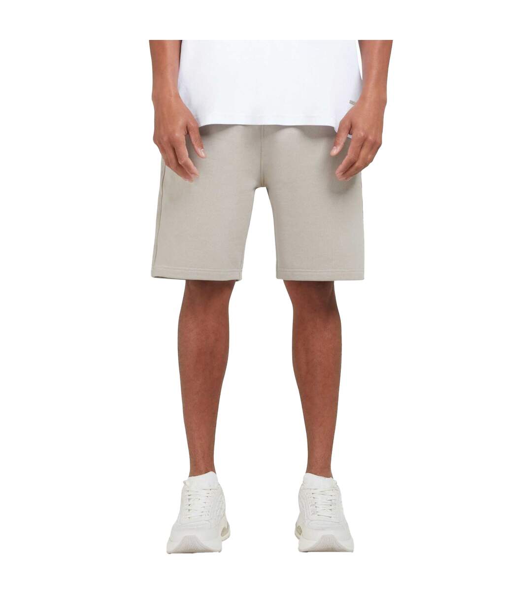 Short Homme Beige Gris Mallet-4