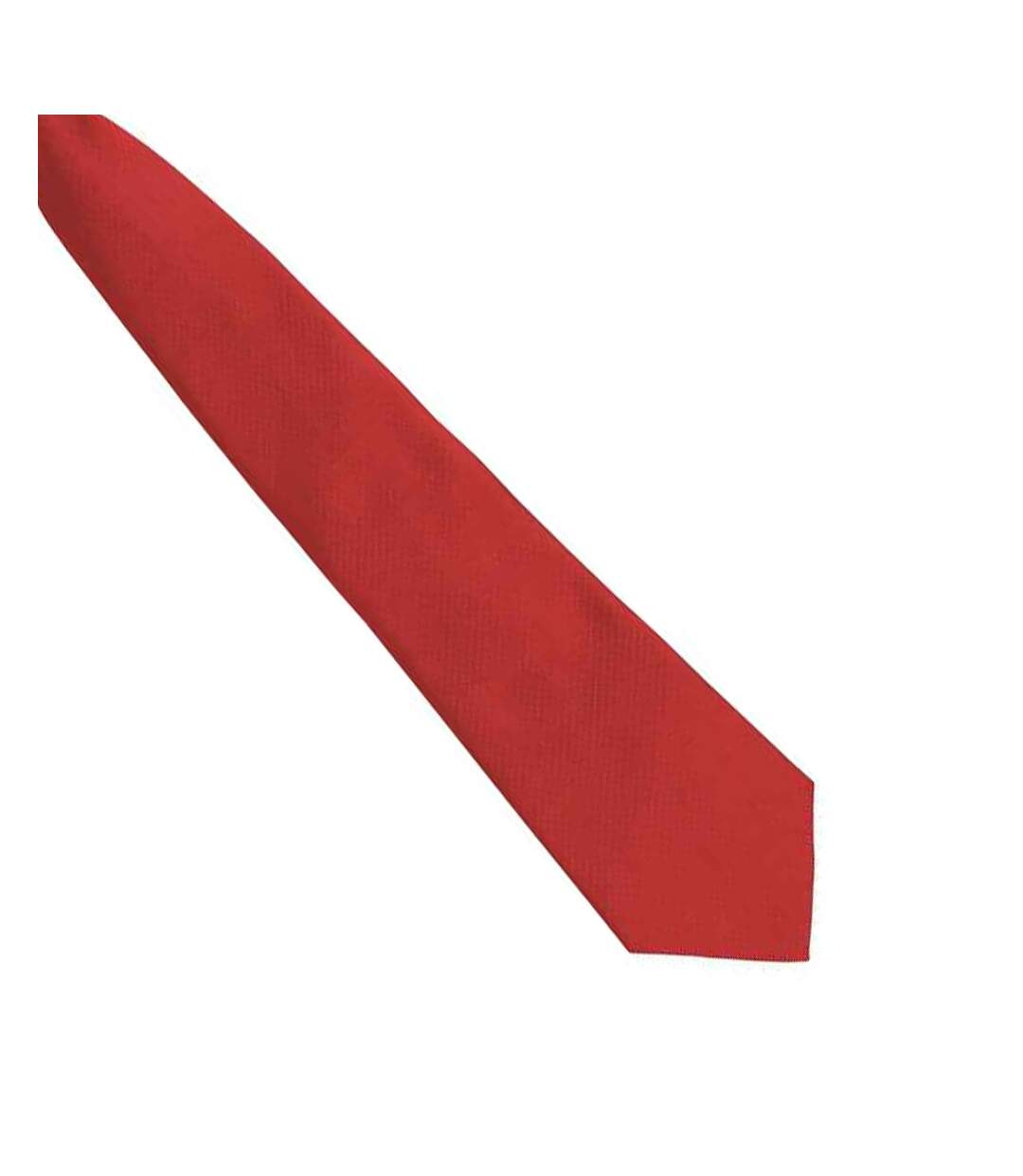 Cravate À Clipser Homme Taille Unique Rouge Premier-2