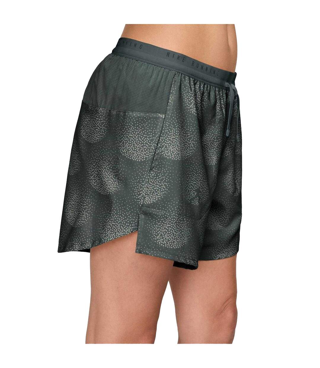 Short De Course Motif/style Abstrait Performance Homme Noir Nike-3