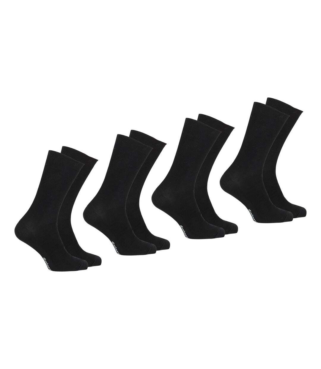 Lot de 4 mi-chaussettes Coton Peigné homme Eminence-1