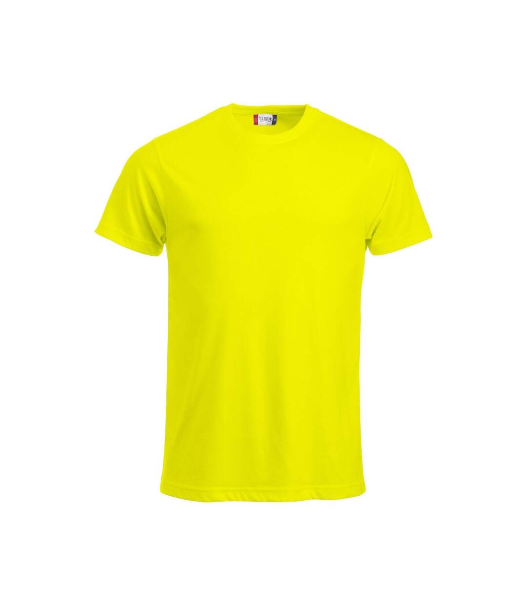 Mens classic t-shirt visibility yellow Clique