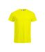 Clique - T-shirt CLASSIC - Homme (Jaune fluo) - UTUB637