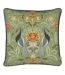 Housse de coussin chatsworth 43 cm x 43 cm vert de gris Evans Lichfield Evans Lichfield