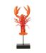 Statue Homard en Résine Amos 57cm Rouge-2