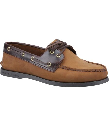 Chaussures Bateau Authentic Original Homme Marron Sperry