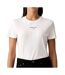 T-Shirt blanc femme tommy hilfiger classic-1