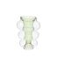 Vase Double en Verre Matali 36cm Vert-1