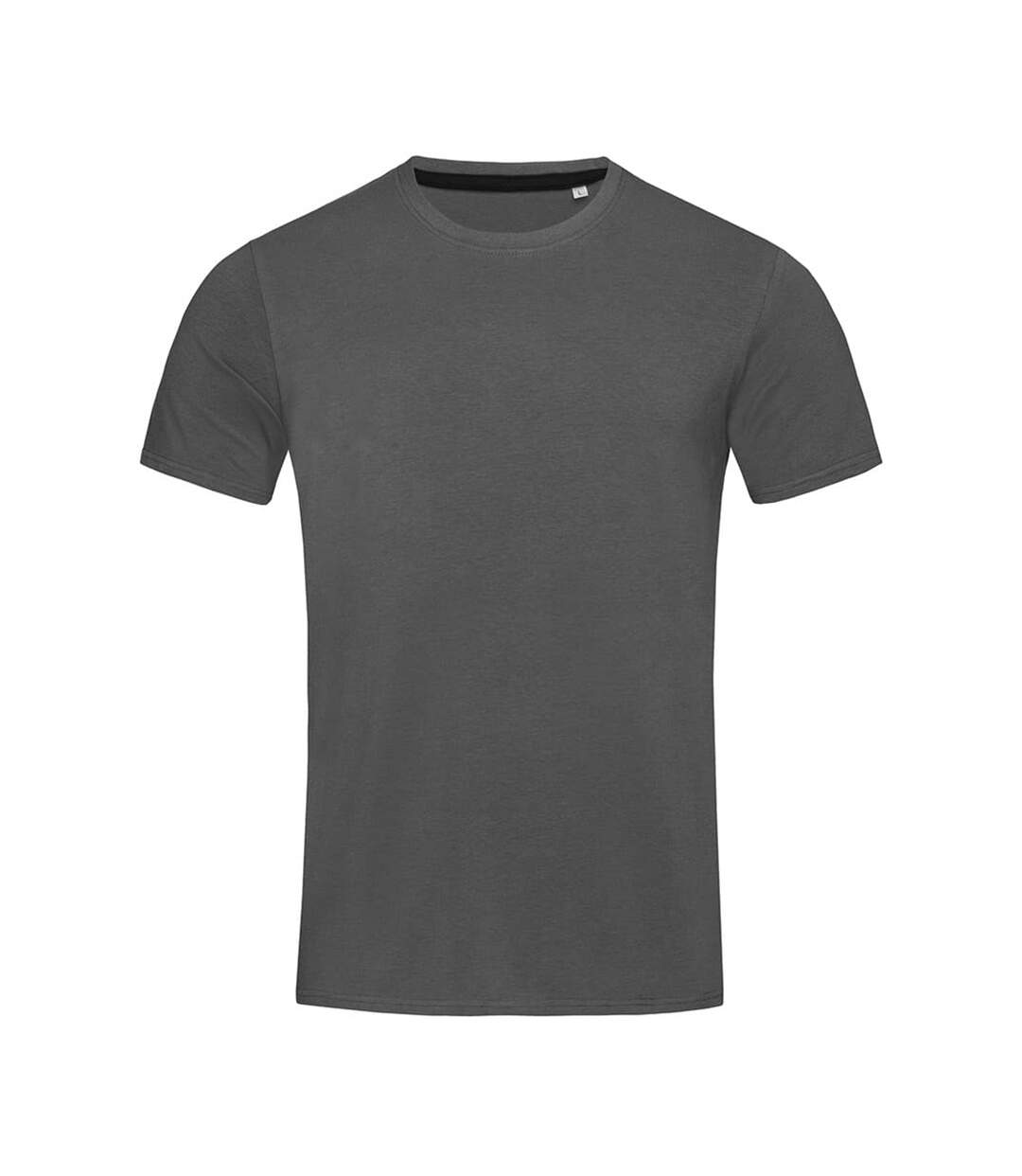 Stars mens clive crew neck tee slate gray Stedman