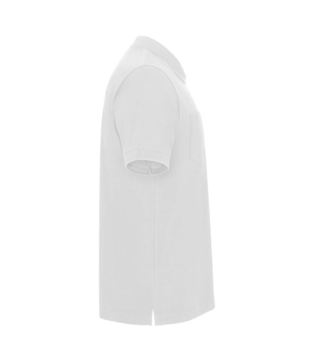 Unisex Adult Centauro Premium Short-sleeved Polo Shirt White Roly-3