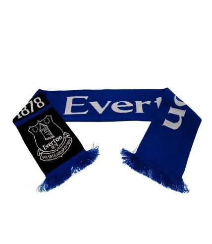 Everton FC - Écharpe (Bleu roi / Blanc / Noir) (Taille unique) - UTTA8734