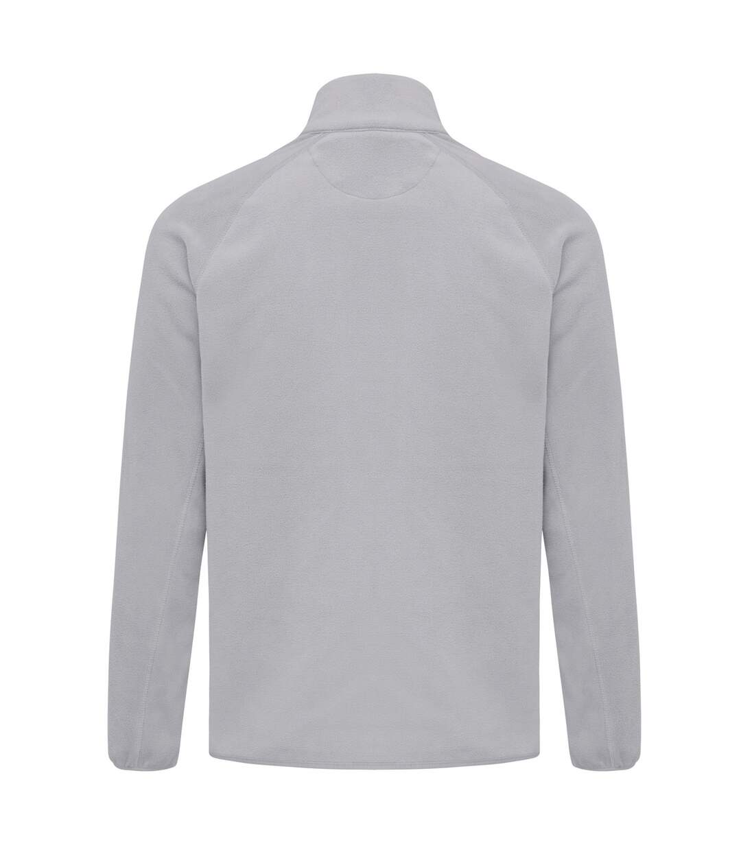 Unisex adult talung microfleece full zip jacket storm grey Iqoniq-2