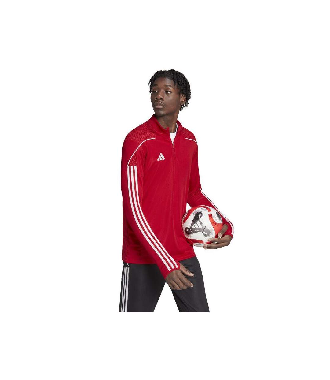 Haut De Survêtement Tiro League Homme Rouge Adidas-4