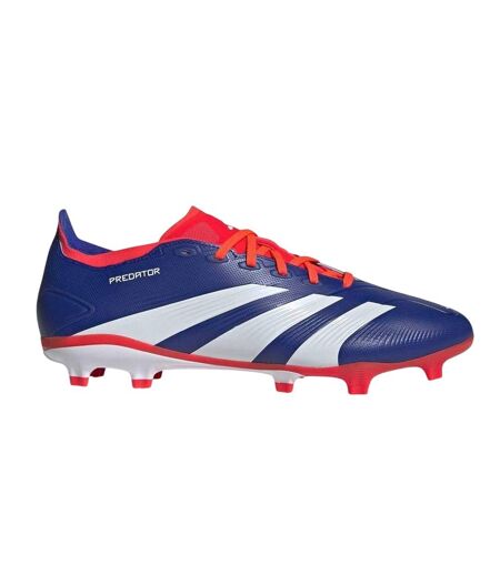 Chaussures De Foot Pour Terrain Ferme Predator League Homme Bleu Blanc Rouge Adidas