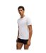 Lot De 3  T-shirts Homme Bleu Marine Noir Blanc Boss-4