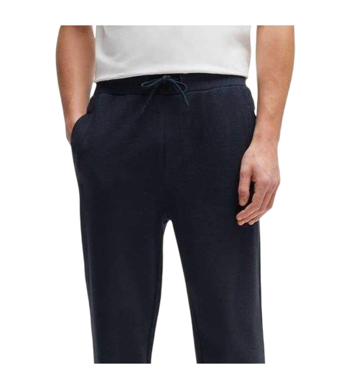 Mens Larsen Polo Shirt Dark Blue Boss-3