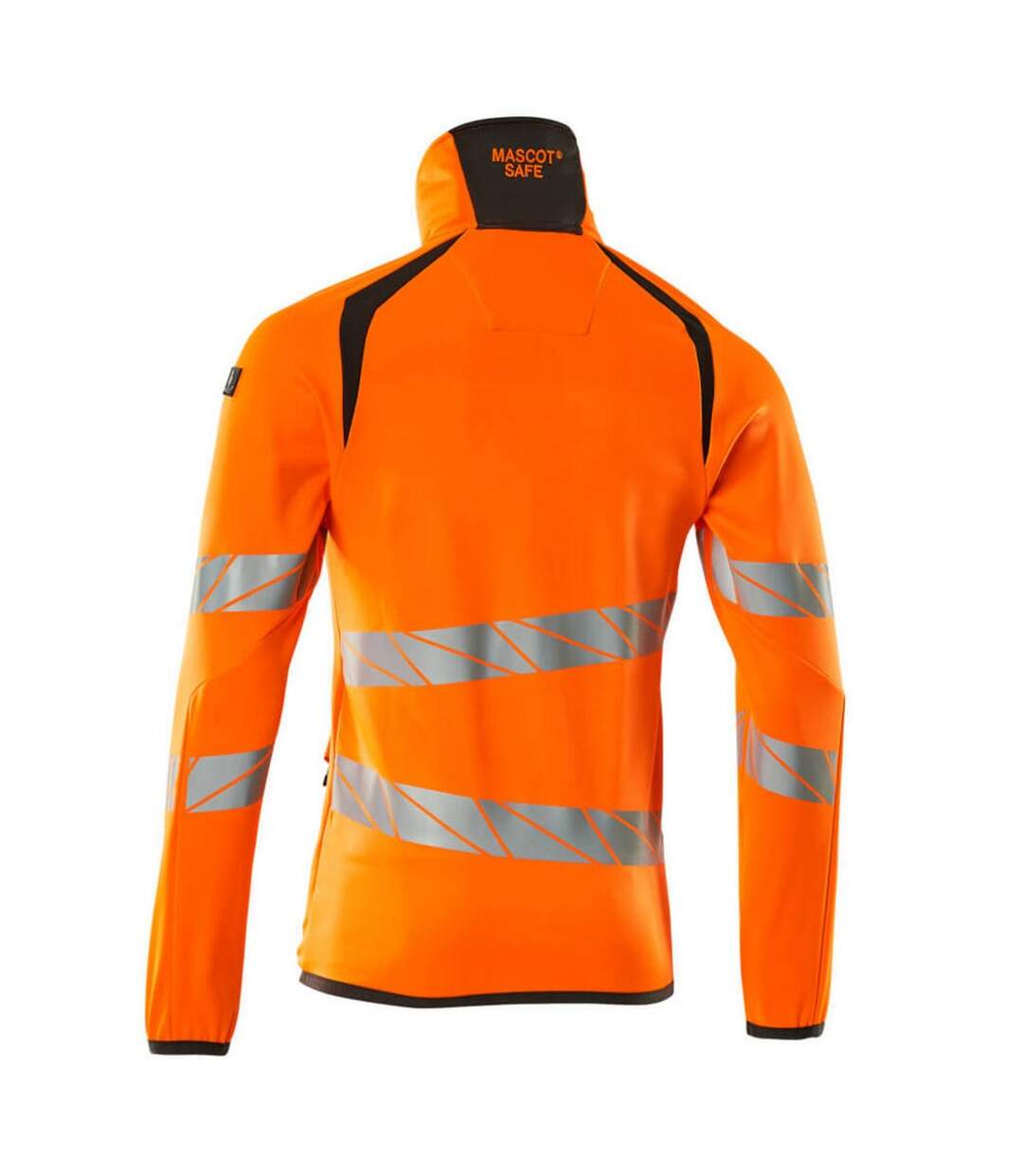Veste Polaire Accelerate Safe Homme Orange Fluo Anthracite Foncé Mascot-2