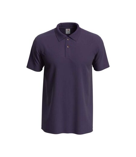 Polo Classic Adulte Violet Foncé Stedman