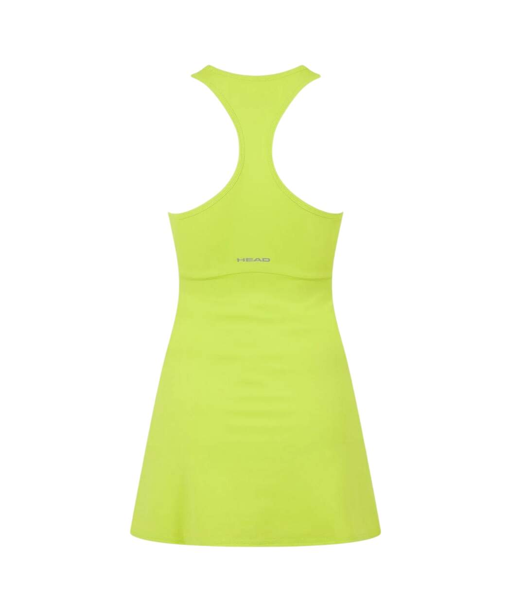 Womens/ladies Eos Slim Tennis Tank Dress Green Head-2