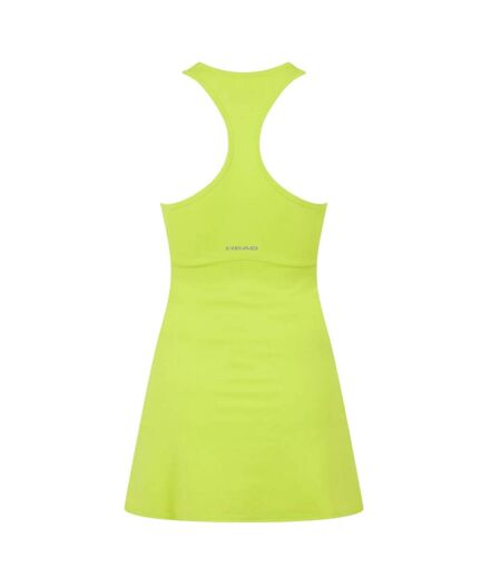 Womens/ladies Eos Slim Tennis Tank Dress Green Head