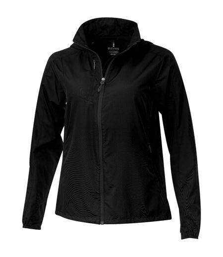 Elevate Womens/Ladies Flint Lightweight Jacket (Solid Black)