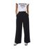 Womens/ladies Plain Suit Trousers Black Brave Soul-2