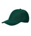 Casquette De Baseball Earthaware Vert Bouteille Beechfield-2