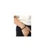 Mens Ares Leather Braided Bracelet One Size Blue Boss-1